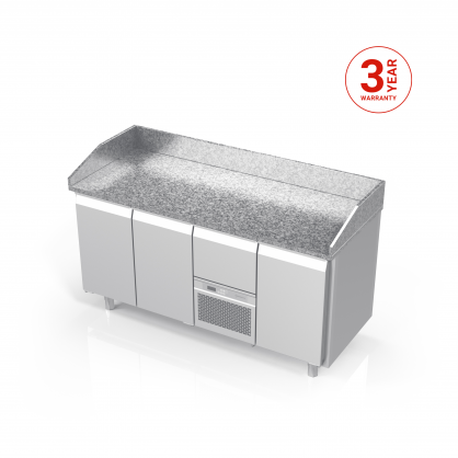 3½ Section Cooling Counter With Granite Table Top